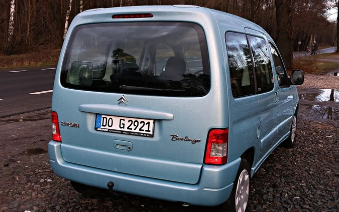 Citroen Berlingo cena 11800 przebieg: 153300, rok produkcji 2006 z Gostynin małe 742